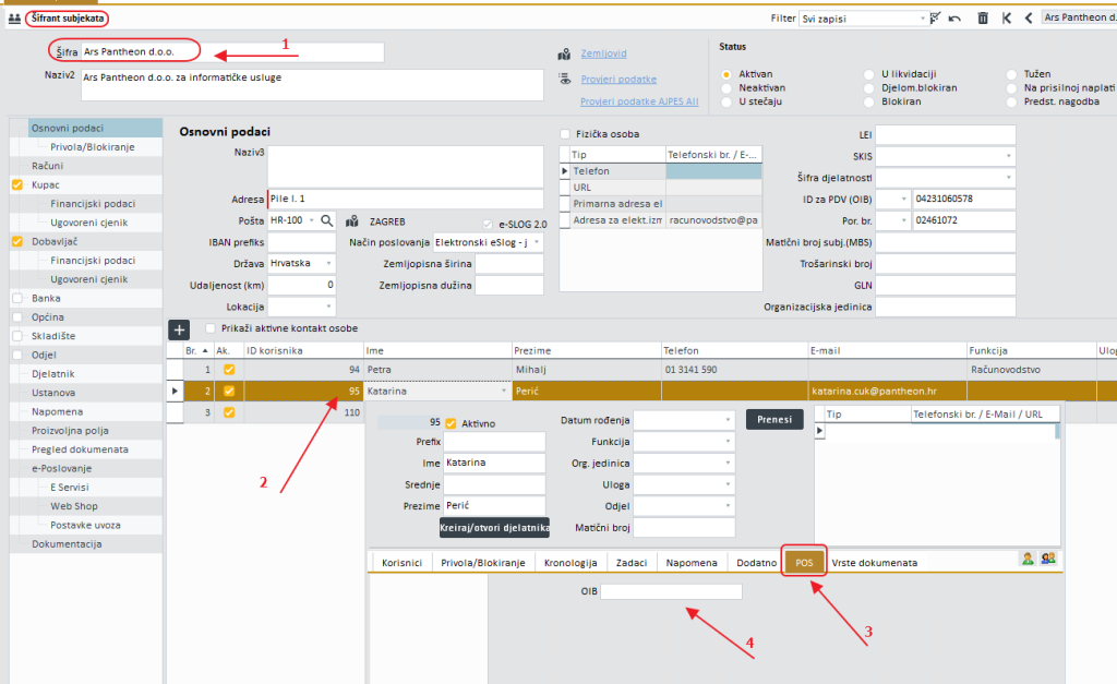 Ars Pantheon Fiskalizacija 2.0